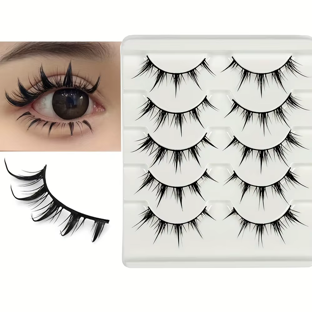 Faux cils d'inspiration d'anime