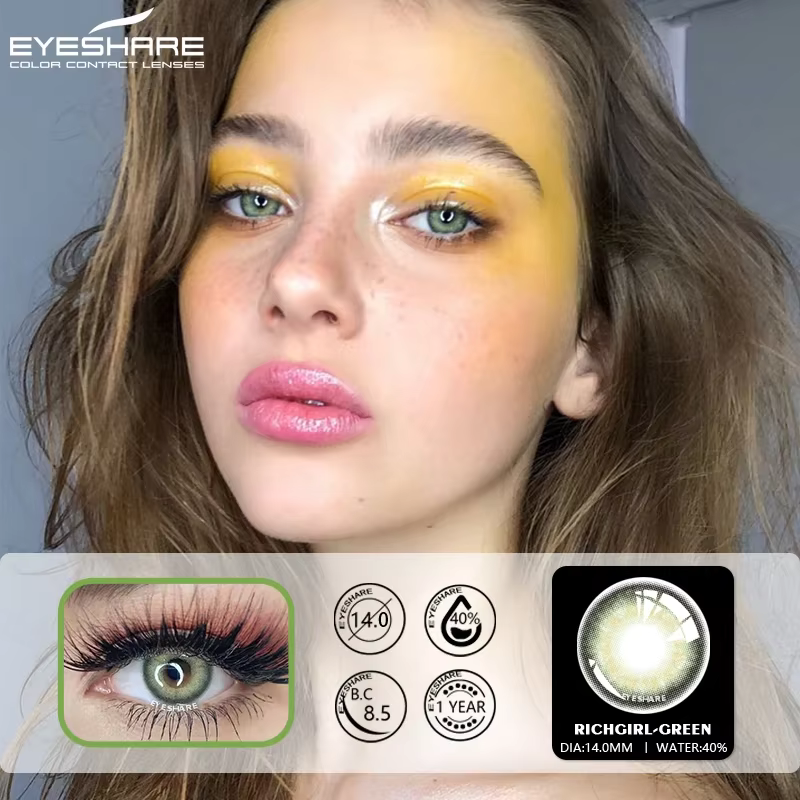 EYESHARE lentilles de couleur naturelle yeux 2 pièces