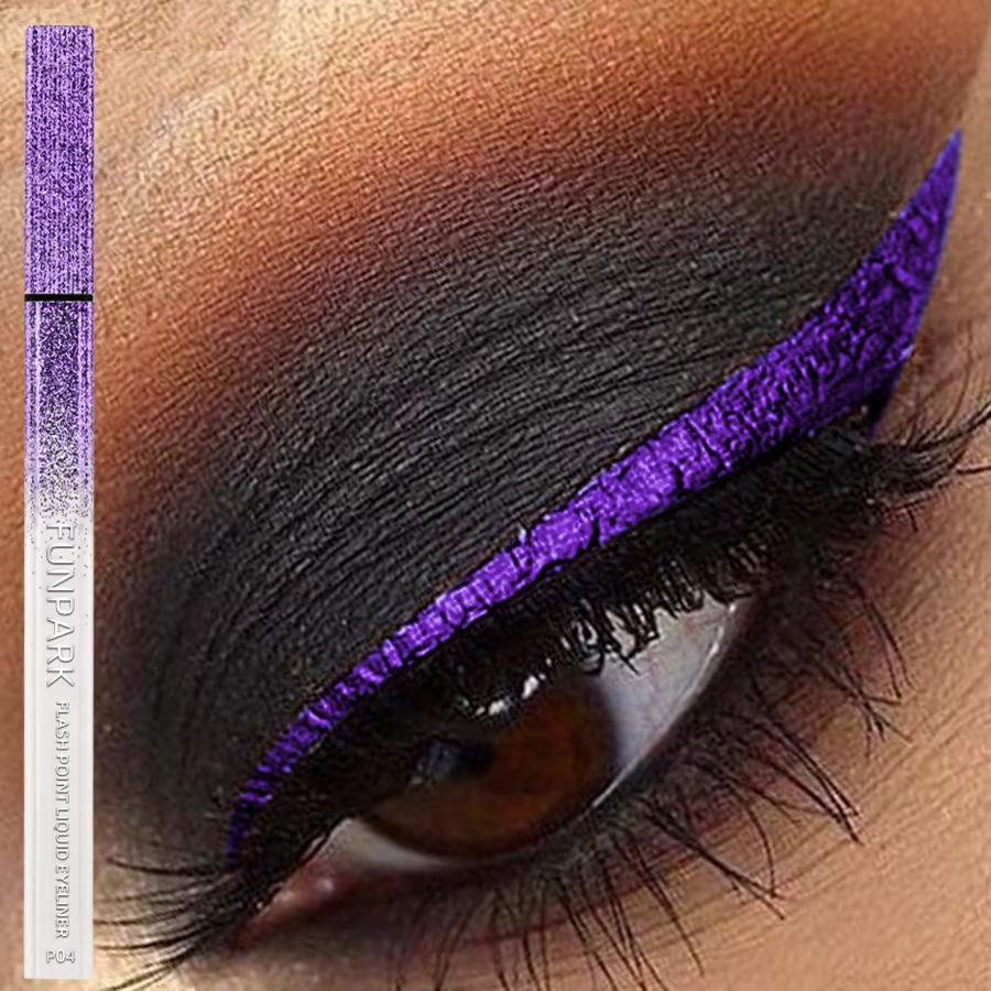 Eyeliner liquide fin violet
