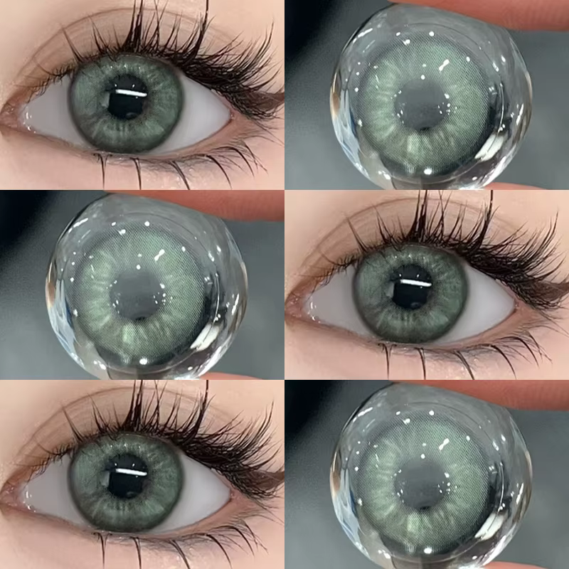 KSSEYE 1 paire de lentilles de Contact de couleur myopie pour les yeux mode haute qualité beauté élève étudiant cosmétiques colorés nouveau expédition rapide