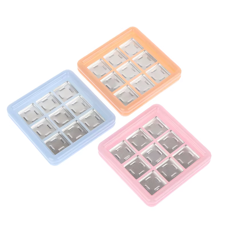 Palette de maquillage pour les yeux à 9 compartiments vides
