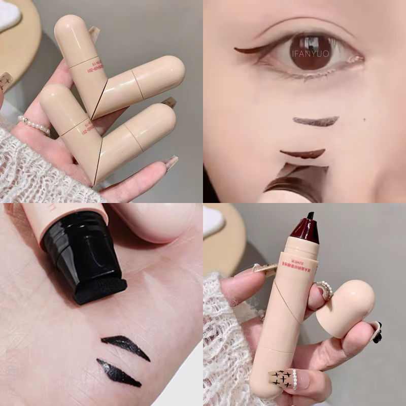 Stylo Eyeliner à Double tête en forme de cœur