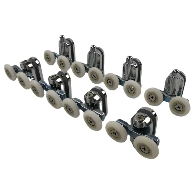 Rouleau de porte/roue/coureur pour cabine de douche astronomique, double roue de remplacement