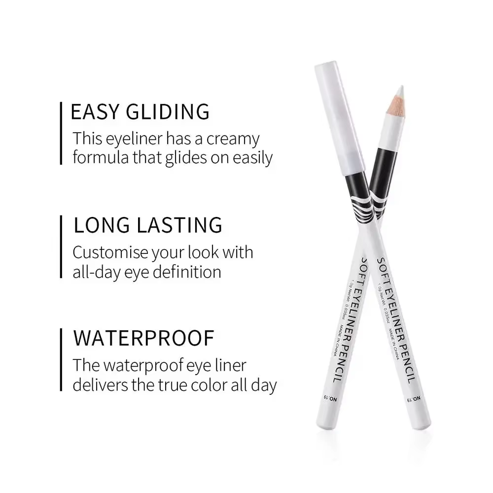 Crayon Eyeliner blanc mat à séchage rapide