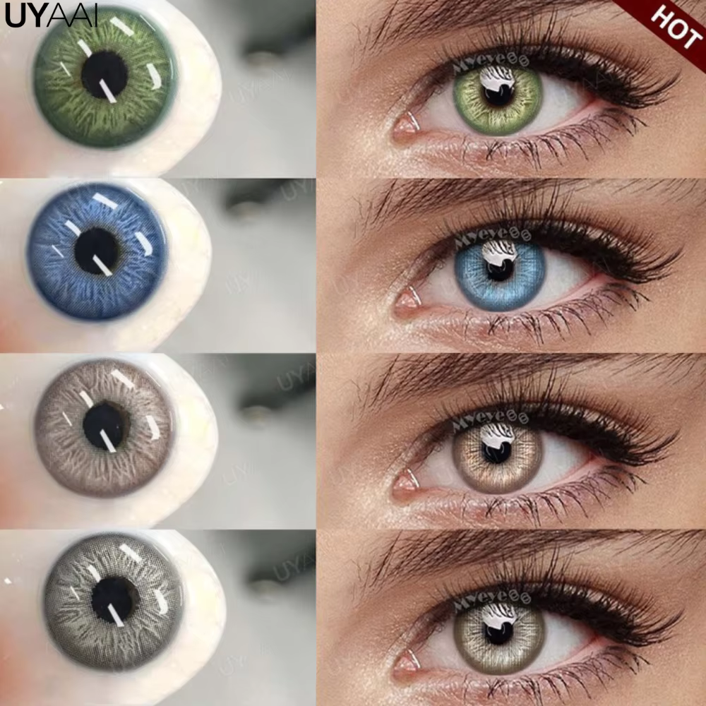 UYAAI lentilles de Contact de couleur cosmétique élèves colorés 2023 nouvelles