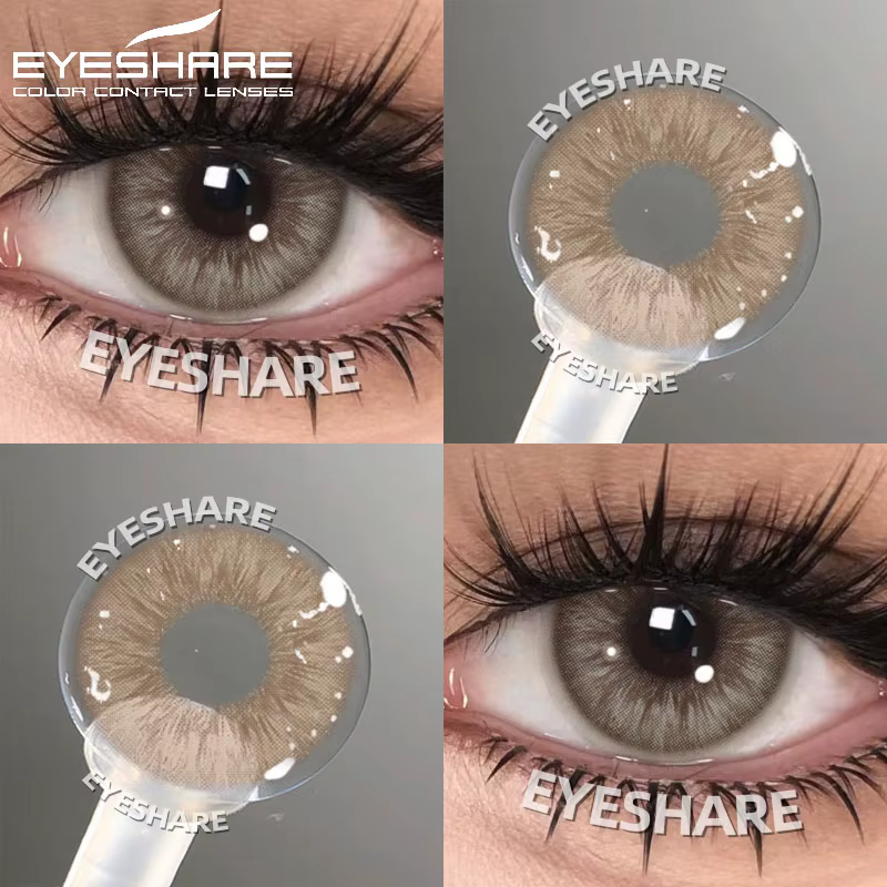 EYESHARE 2 pièces Contacts de couleur pour les yeux
