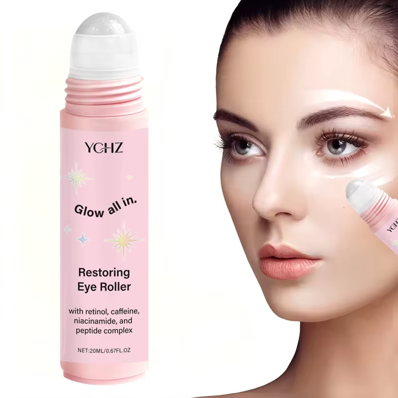 Essence Roll-On Contenant de la Caféine pour les Yeux - Produit de Soin de la Peau