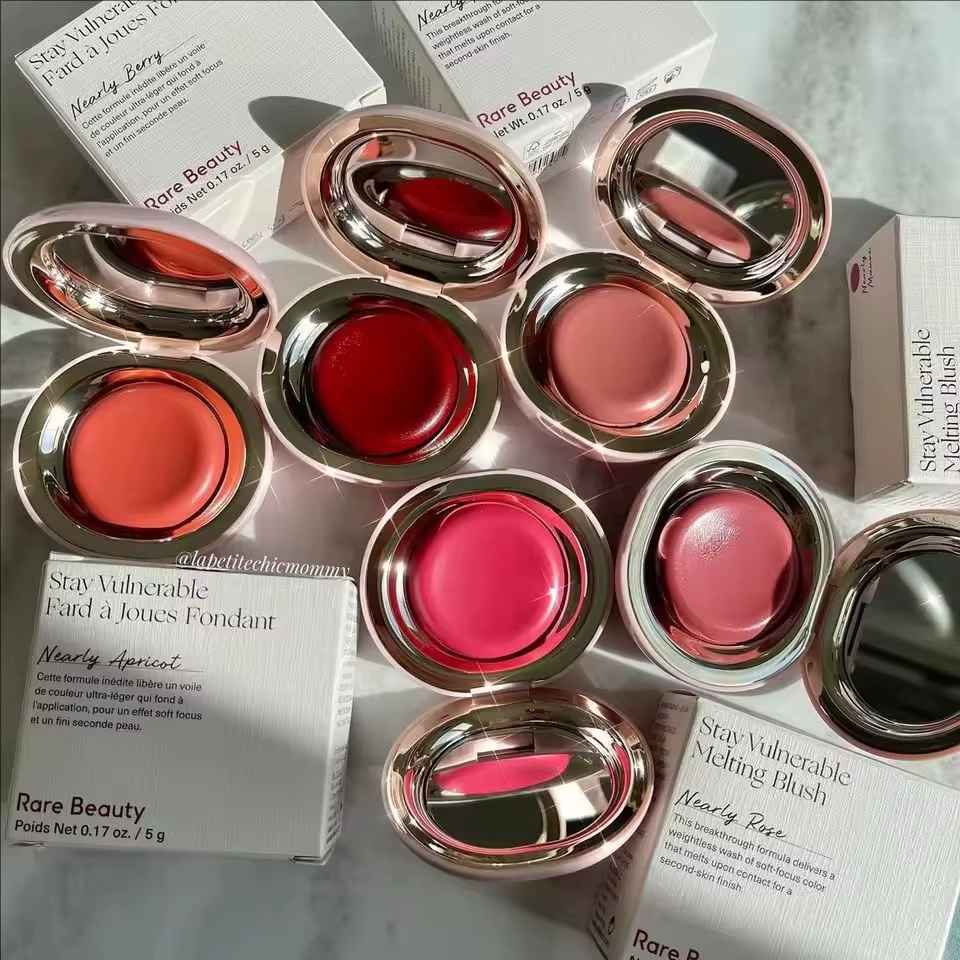 Ventes de mode Rare Beauty Blush Maquillage Crème Blush Naturelle Longue Durée Imperméable Hydratant Contour du Visage Ombre à Joues Cosmétiques pour Femme