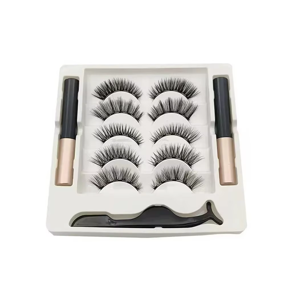 Ensemble de 5 paires de cils magnétiques