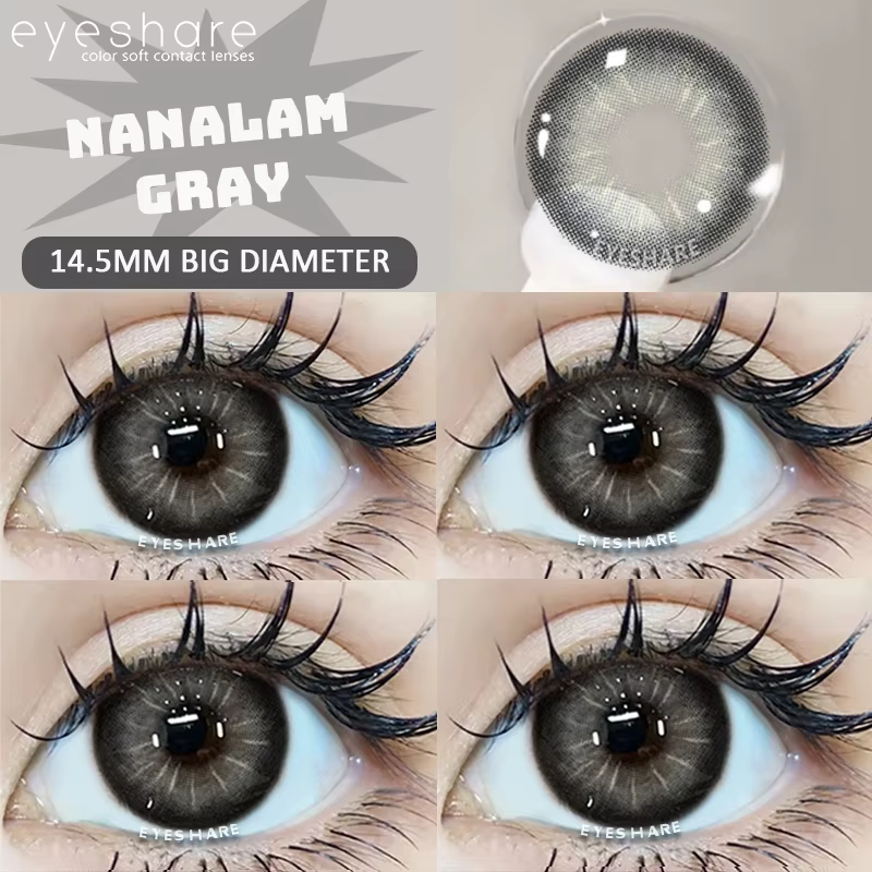 Lentilles noires de grand diamètre