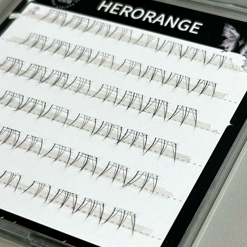 Cils inférieurs Herorange Cat, multi-clusters, légers, confortables, faciles à appliquer, aspect naturel, maquillage quotidien pour les yeux