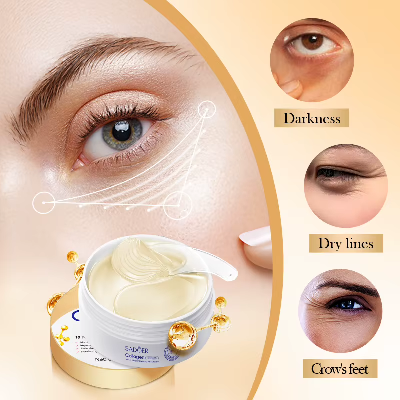 SADOER – masque pour les yeux au collagène cristal
