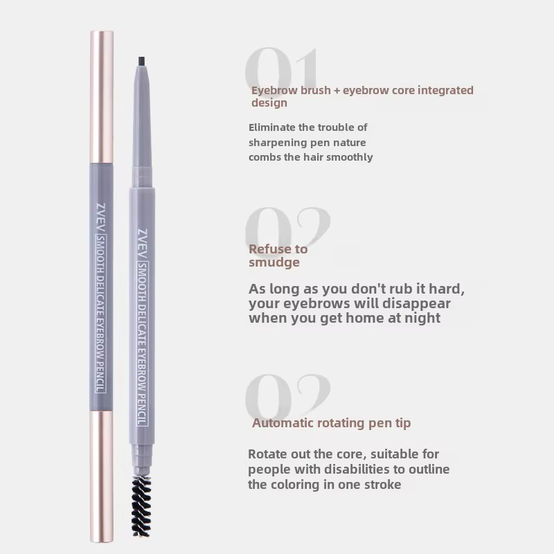 Crayon à sourcils double embout
