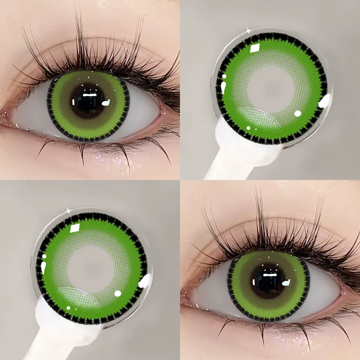 UYAAI Cosplay lentilles de contact colorées cosmétiques élèves colorés