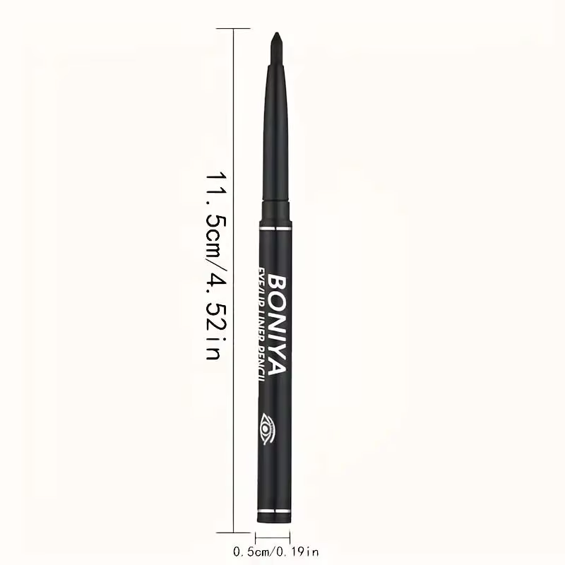 Eyeliner brun noir soyeux