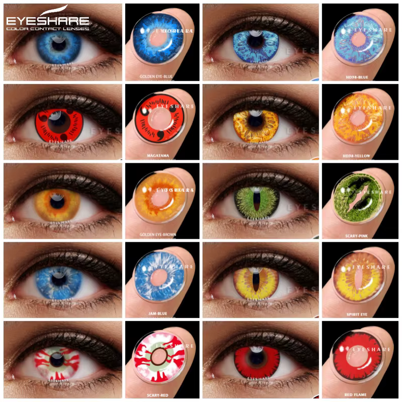 Lentilles de Contact Colorées pour les Yeux