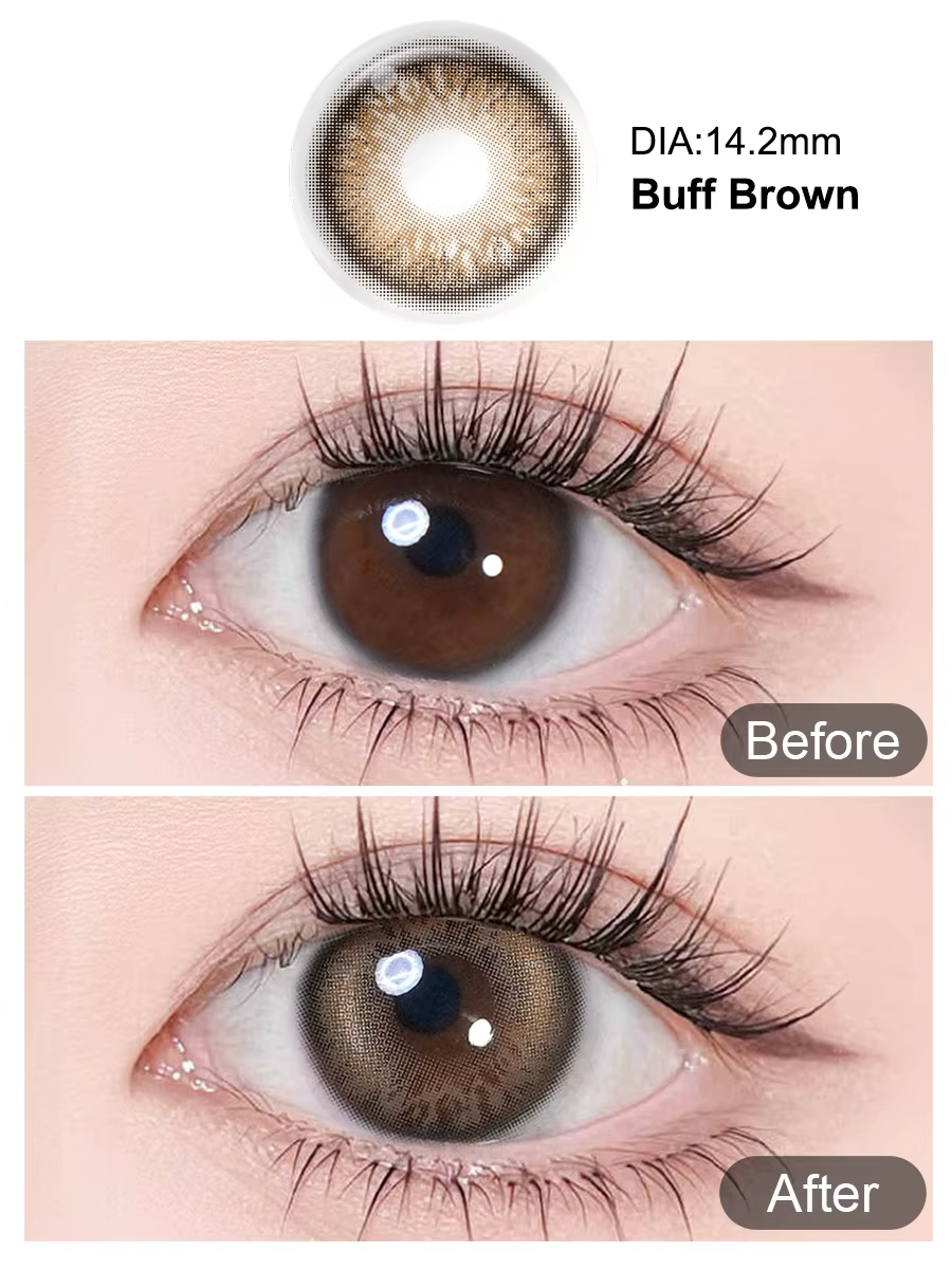 TOP 1 des ventes MAGISTER Lentilles de contact colorées Marron Buff
