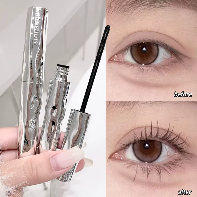 Mascara mat en Fiber de soie argentée