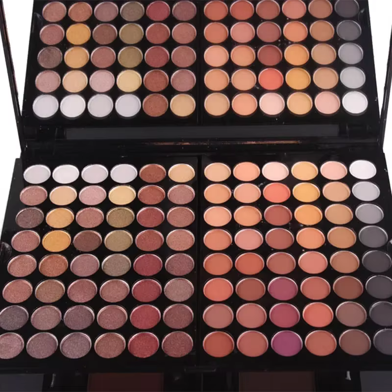 Miss Rose maquillage professionnel 194 couleurs mat miroitant Palette fond de teint cosmétique poudre Blush sourcil contour beauté Kit boîte
