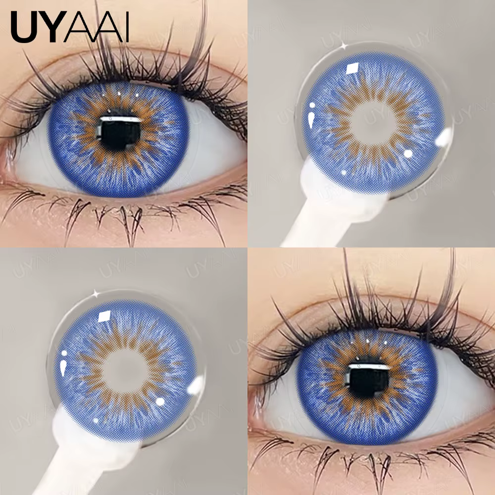 UYAAI élèves colorés pour les yeux lentilles coréennes cosmétiques