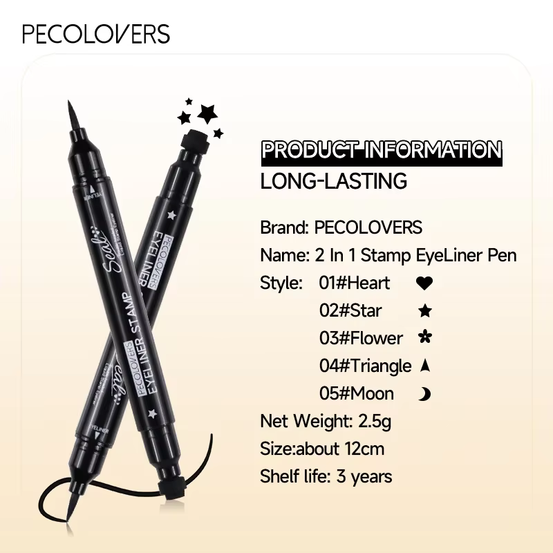 Eyeliner imperméable à Double tête