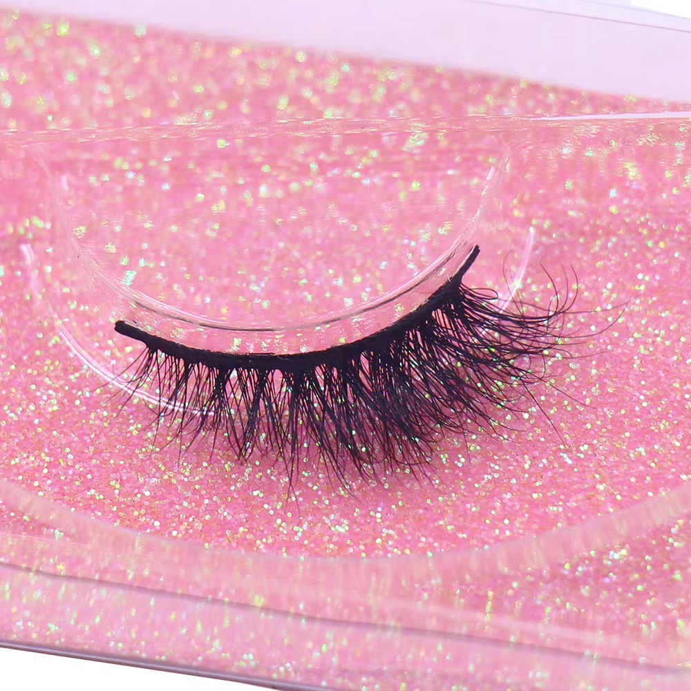 Faux-cils naturels en vison 3D