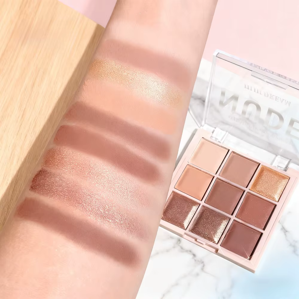 Palette de fards à paupières chocolat