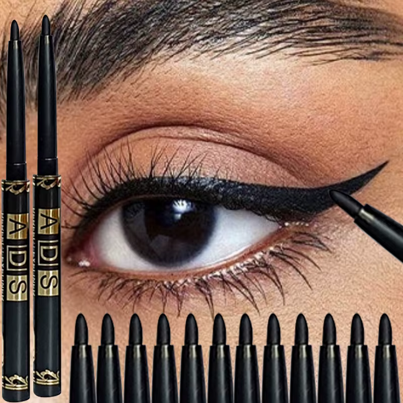 Crayons Eyeliner Noir et Marron 1/5/12 pièces – Longue Tenue