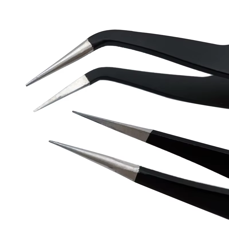 Pinces à cils pour extensions