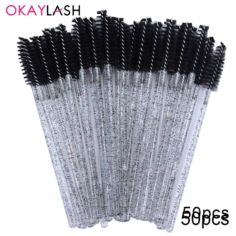 100 pièces pour Extension de cils maquillage brosses