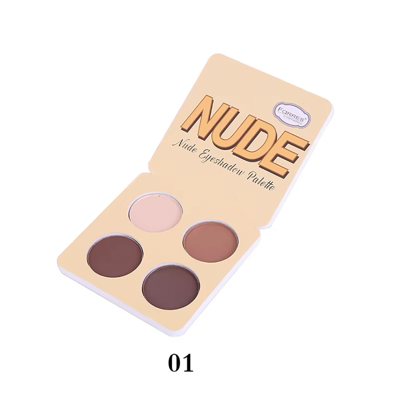Maquillage mat ombre à paupières Palette 4 couleurs le baume nu minéraux poudre Pigments cosmétiques paillettes fard