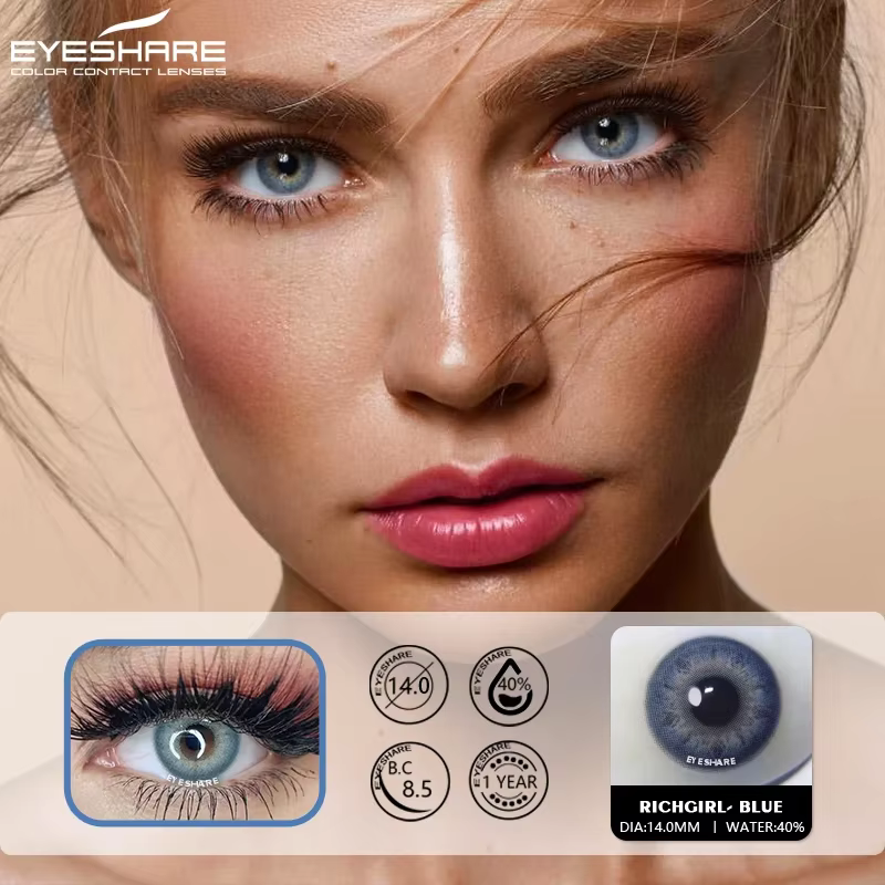 EYESHARE lentilles de couleur naturelle yeux 2 pièces