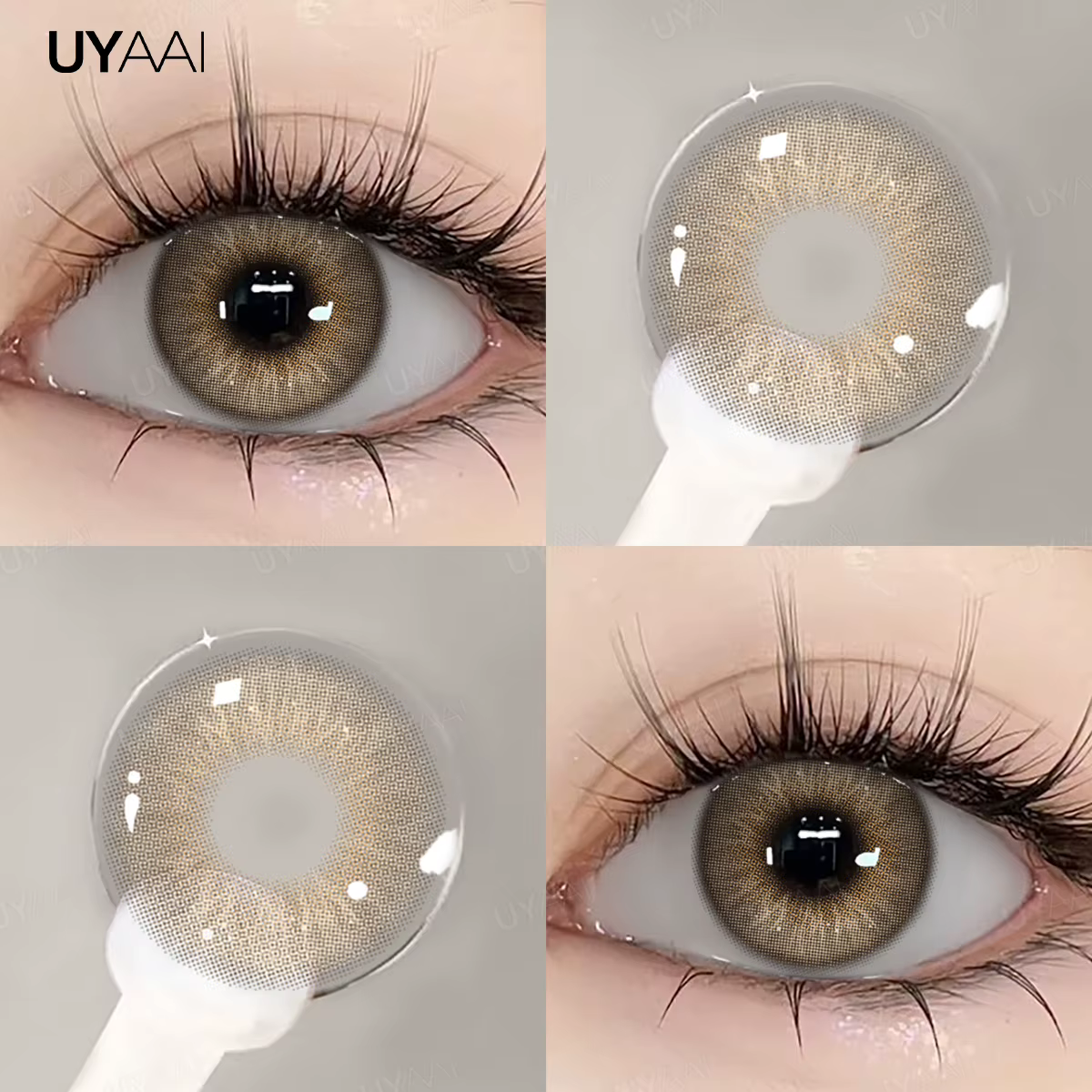 Lentilles de contact de couleur naturelle UYAAI