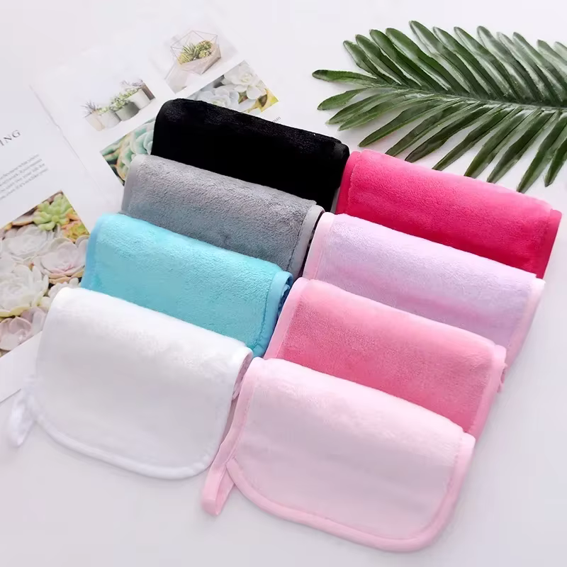 Tampons démaquillants en coton réutilisables