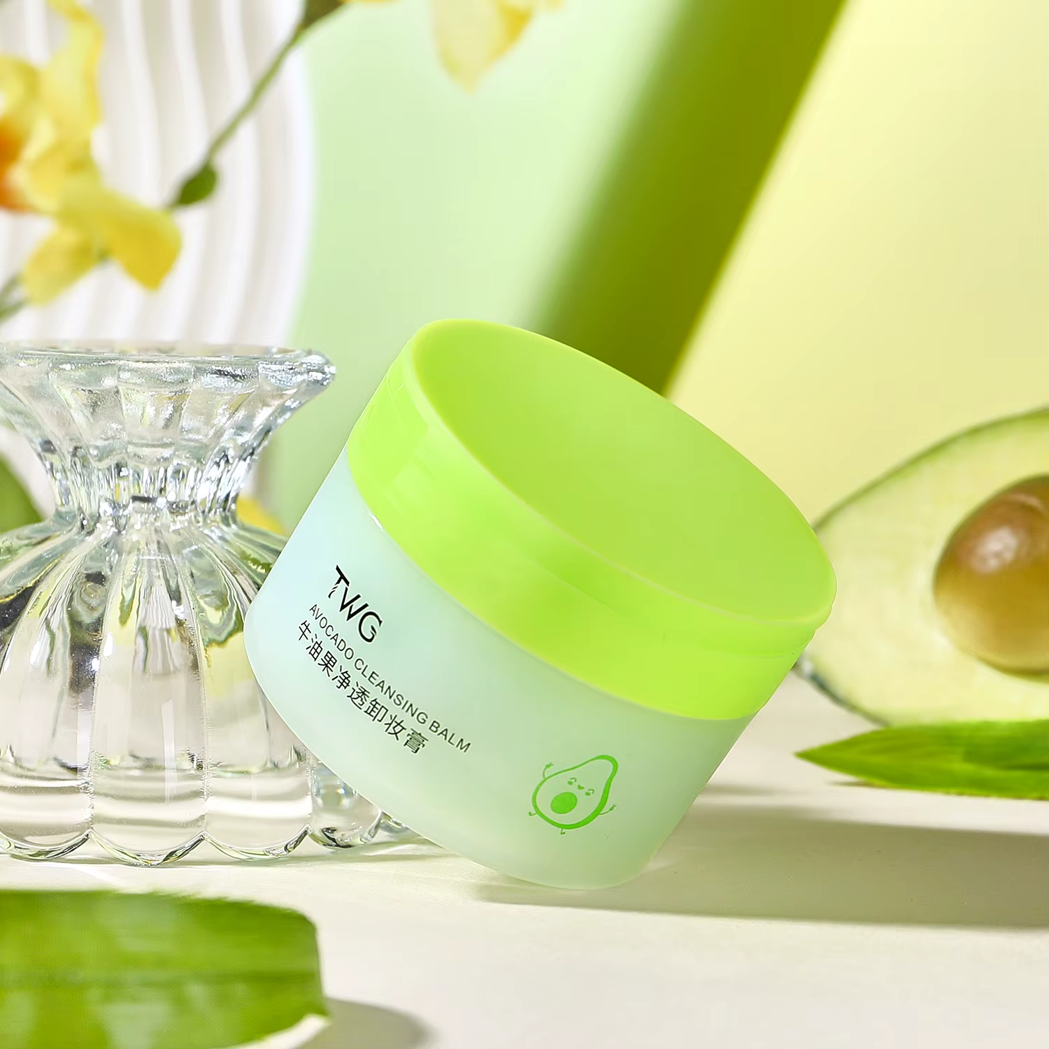 Crème démaquillante avocat pour femmes