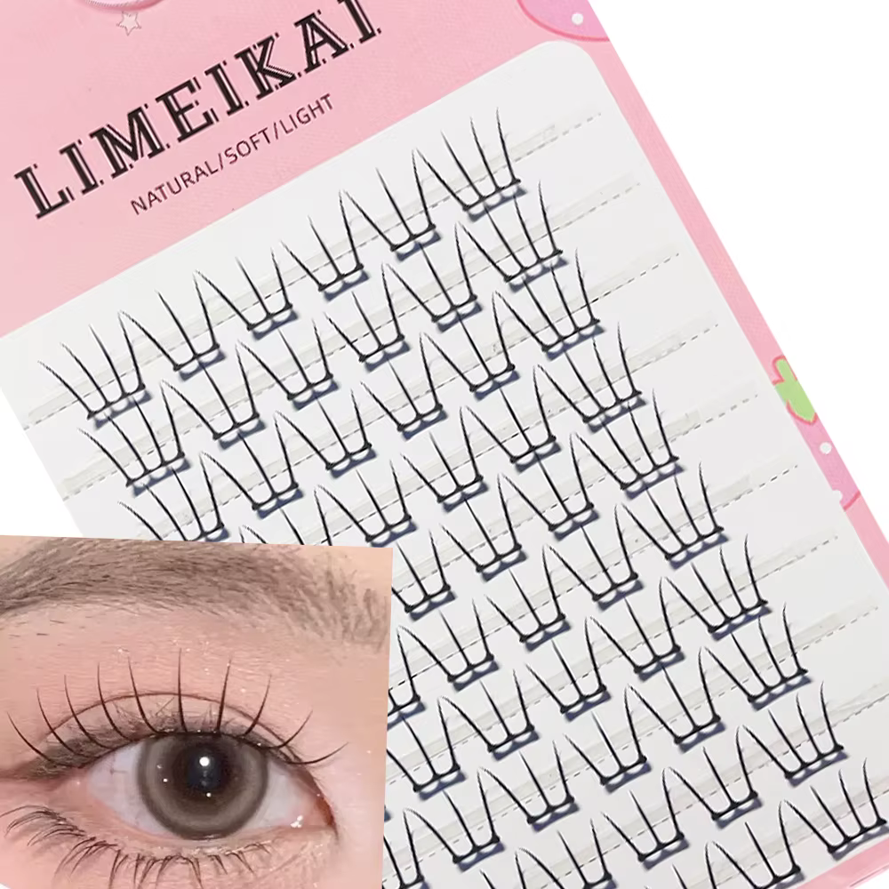 60 bouquets de faux cils - Aspect naturel