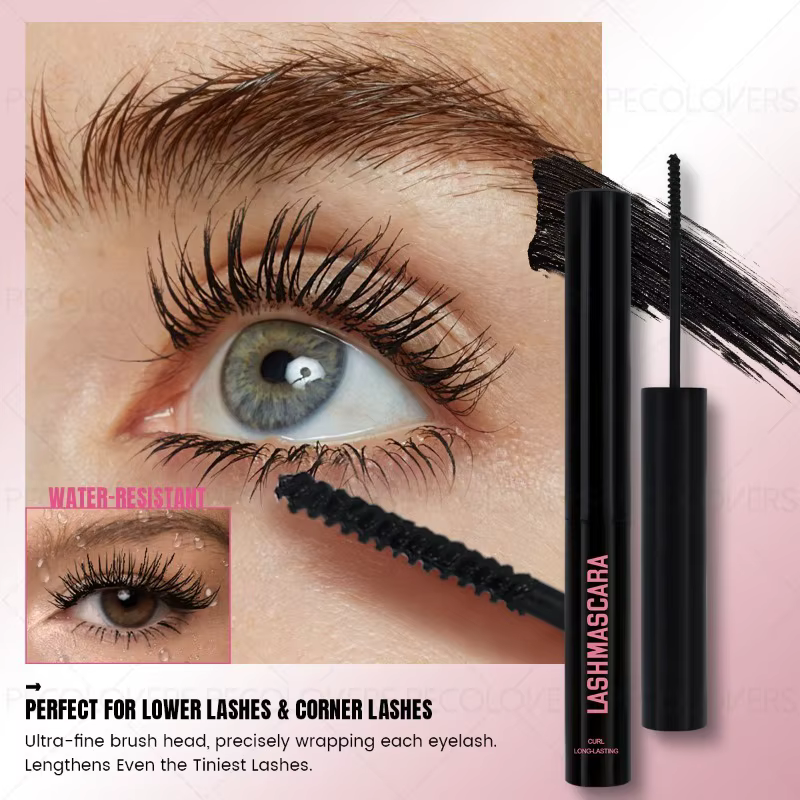 Mascara tube noir imperméable et résistant à la sueur