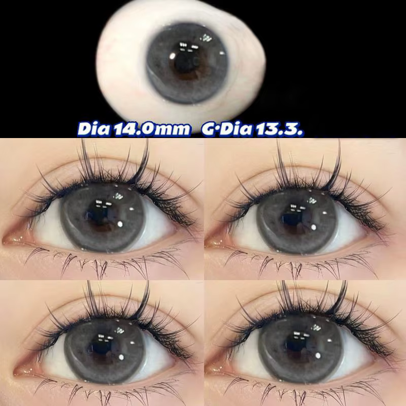 1 paire de lentilles de Contact pour les yeux