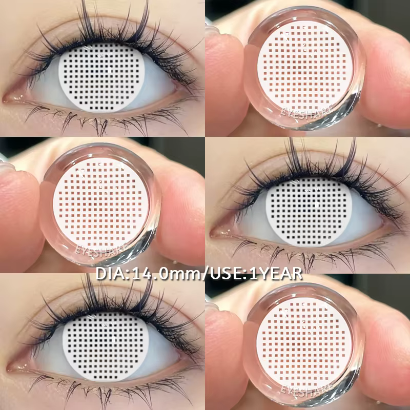 EYESHARE 1 Paire de Lentilles de Contact Halloween