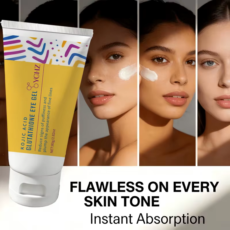 Crème pour les yeux à l'acide kojique et au glutathion