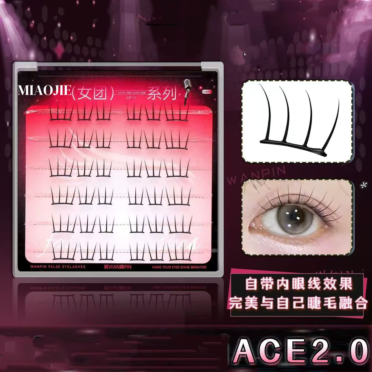 Faux-cils naturels Cosplay