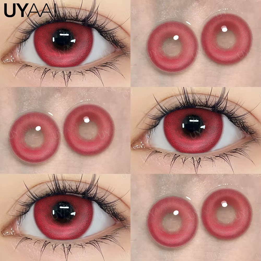 UYAAI Halloween Cosplay lentilles de Contact de couleur lentille