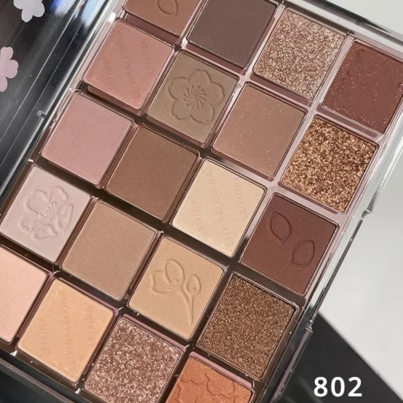 Palette de fards à paupières 20 couleurs