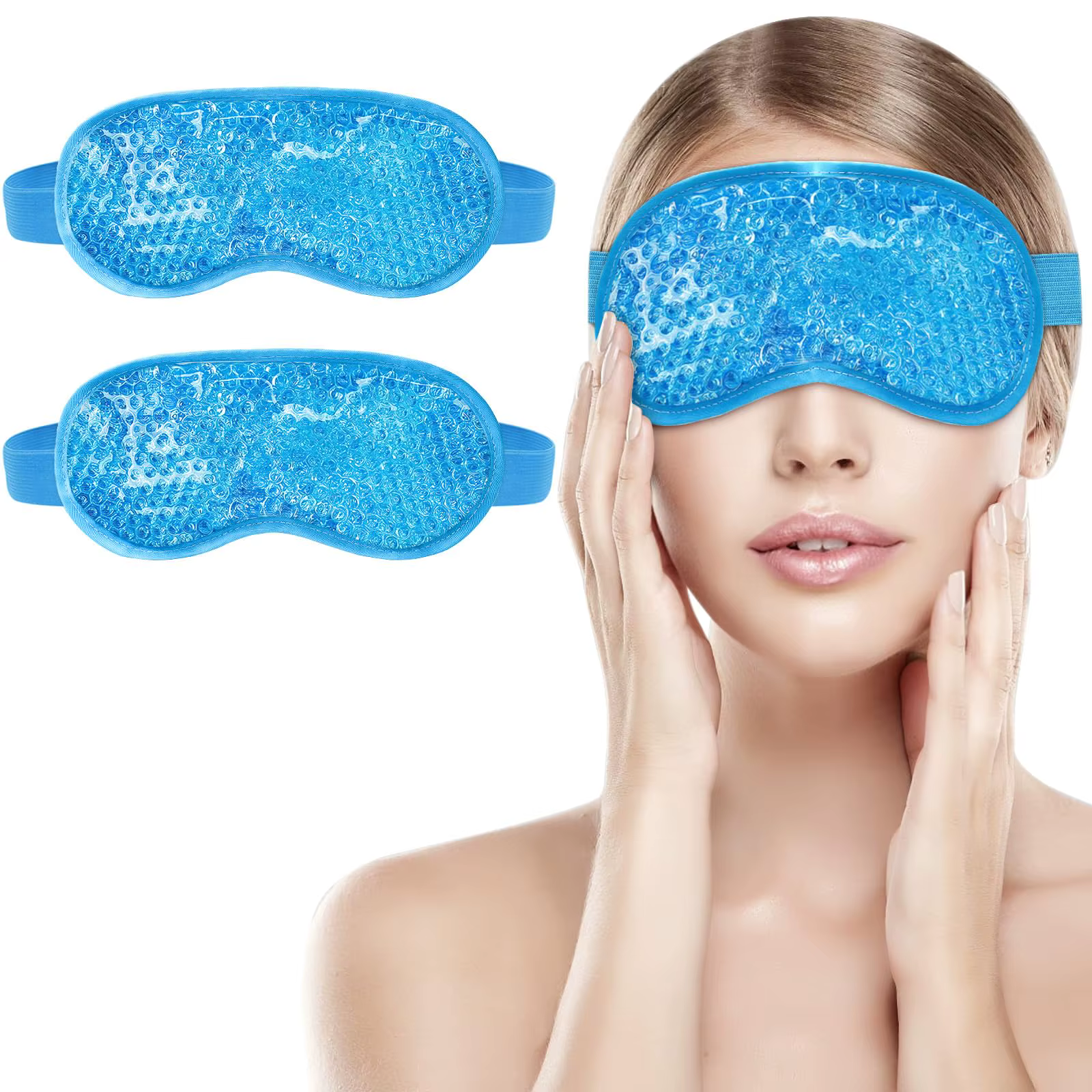 Masque rafraîchissant pour les yeux gonflés