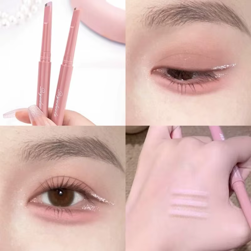 Aegyo Sal crayon éclaircissant imperméable naturel double couleur couché ver à soie sous les yeux surligneur ombre