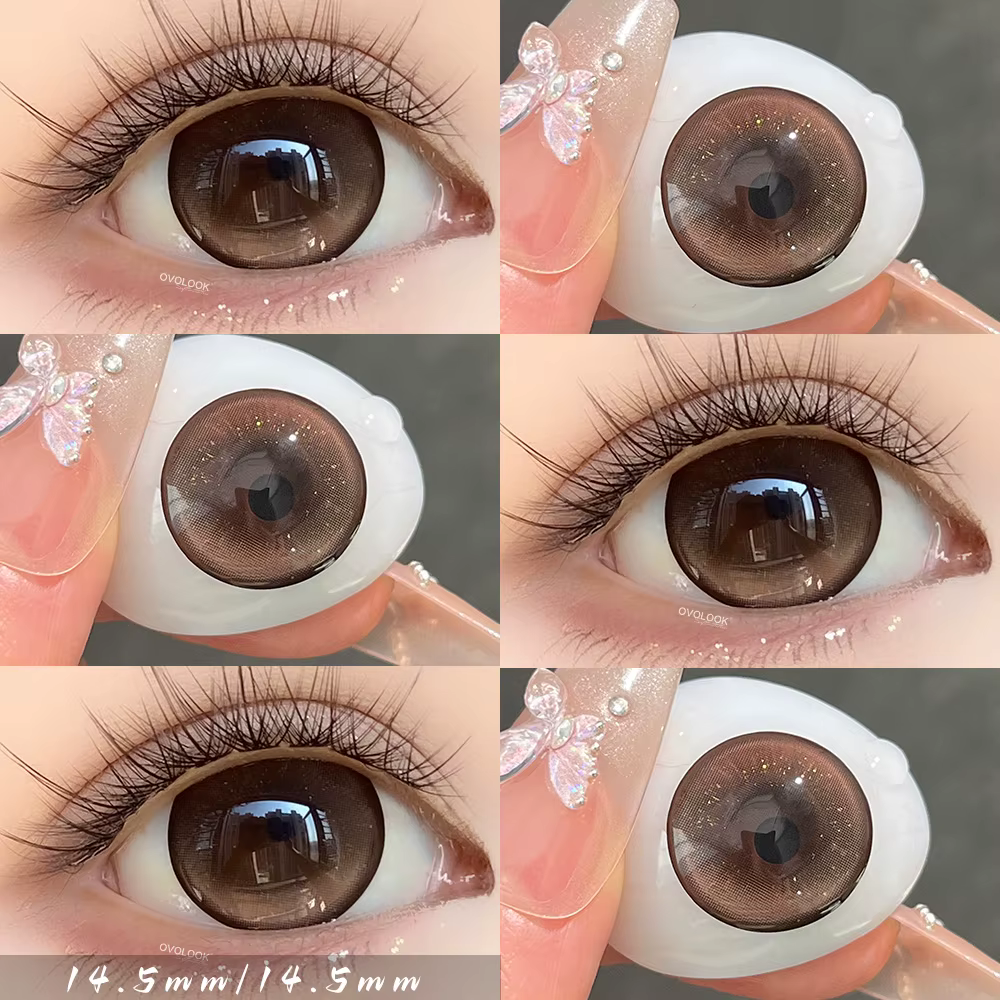 Nouveau 1 paire de lentilles de Contact colorées pour myopie pour les yeux