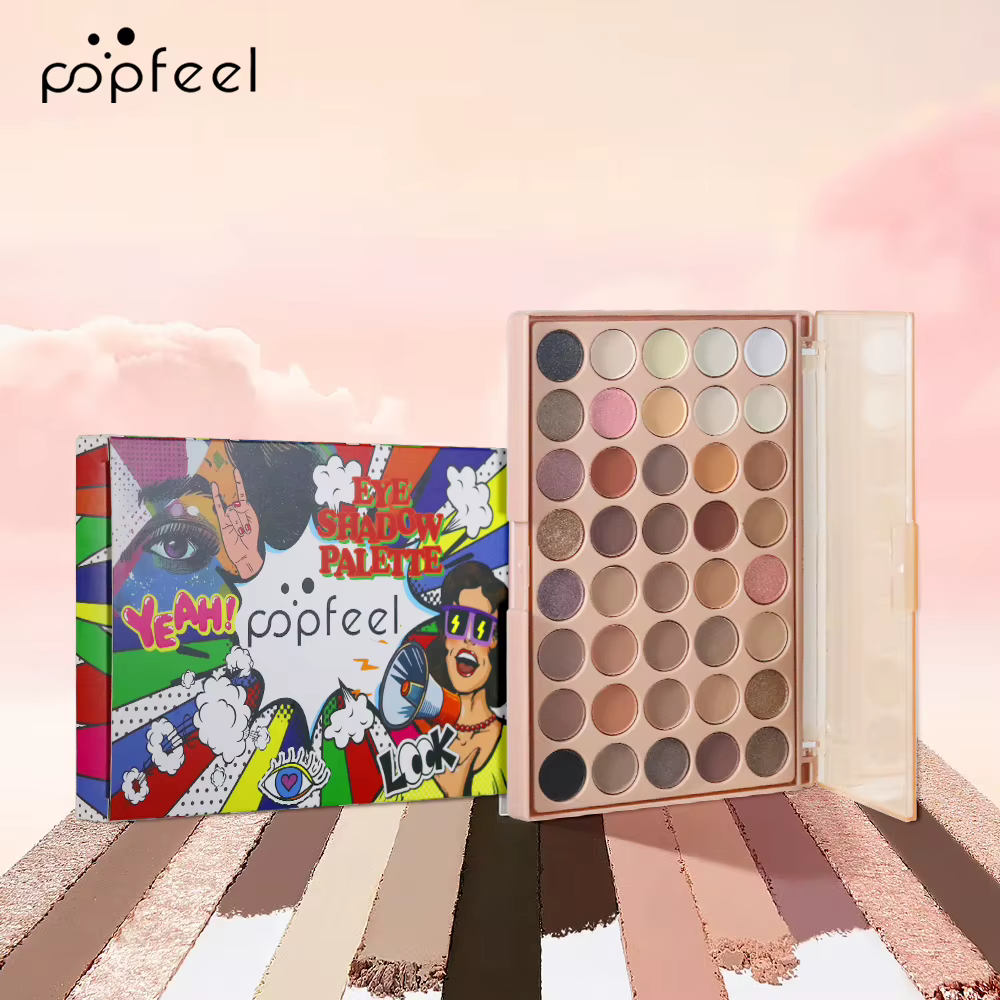 POPFEEL Palette de fards à paupières 40 couleurs