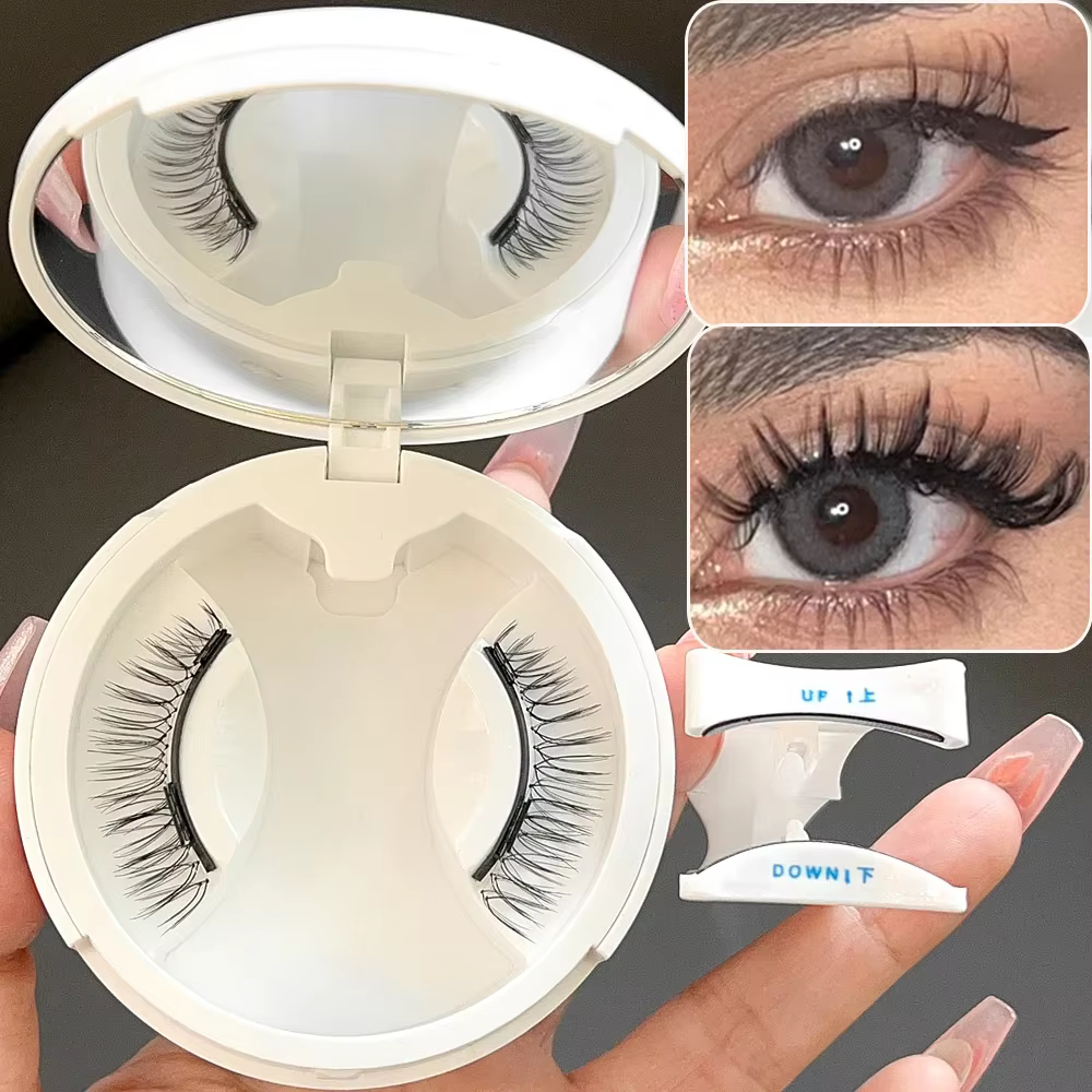 Ensemble de faux cils magnétiques 3D professionnels avec pince à épiler