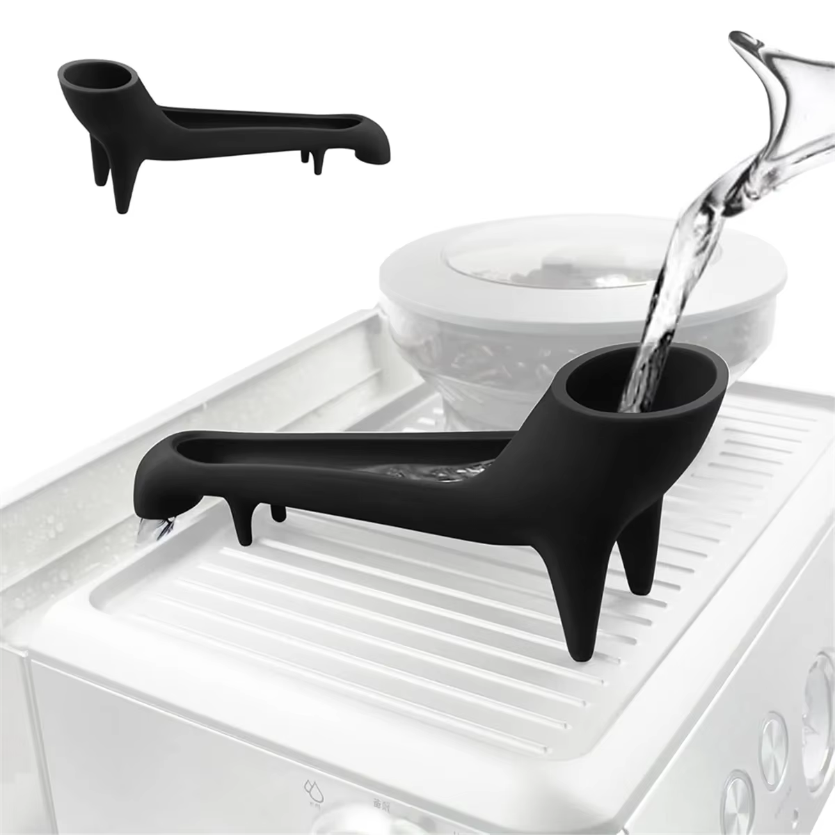 A78E-Machine à expresso Entonnoir de réservoir d'eau Entonnoir de Machine à café et entonnoir d'eau à accès rapide pour Machine à expresso Breville B