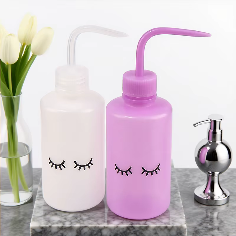 Bouteille de nettoyage de cils Falsh avec Logo de cils de 250ml